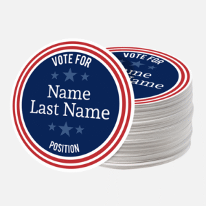 Sticker BVNL rond 95mm (250)